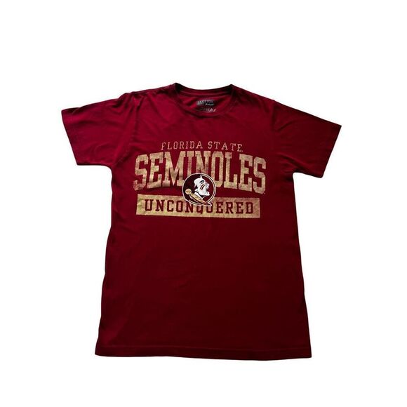FSU FLORIDA STATE UNIVERSITY SEMINOLES UNCONQUERED T Shirt size M - Picture 4 of 7